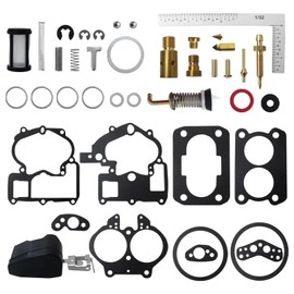 Carburetor Rebuild Kit 3302-804844002 1389-9562A1 1389-9563A1 for Mercruiser Marine 2 Barrel 165Hp (For Merc 3.7L, 224 cid, Inline 4)0B434941-0B774251 1987 by Acupress