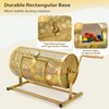 AugFir Raffle Drum, Heavy Duty Raffle Ticket Spinner Cage with