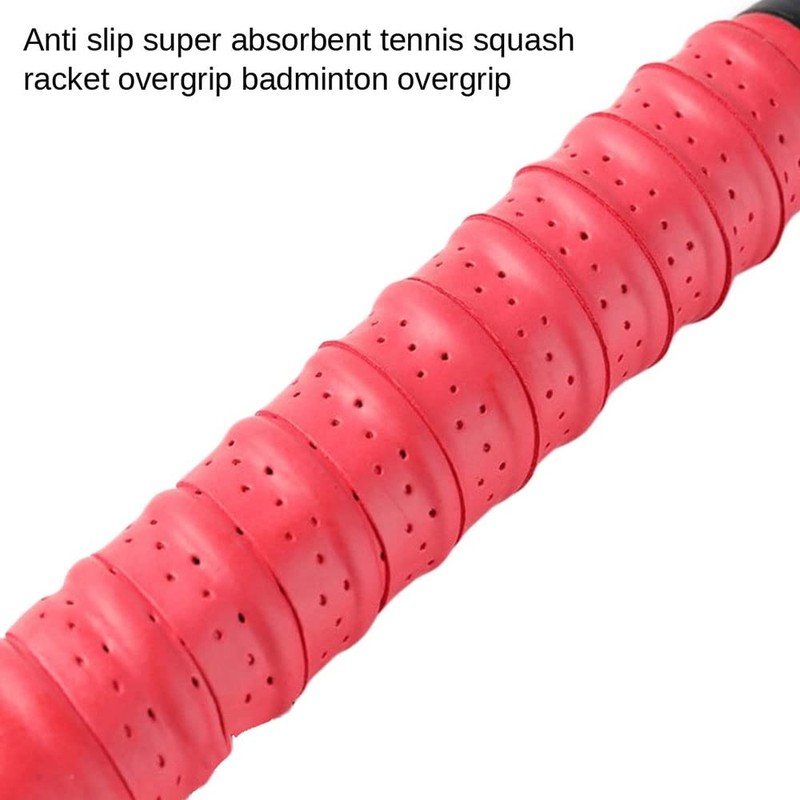 8 x Anti-slip Tennis Badminton Squash Racquet Over Grip Tape