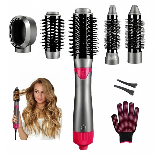 Hair Dryer Brush 5 in 1 Air Styler High-Speed Negative