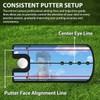 Golf Putting Mirror Training Aid, 12"x5.7" Putting Alignment Mirror