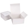White Gift Boxes 50 Pack 8x8x4 Inches Kraft Small Paper