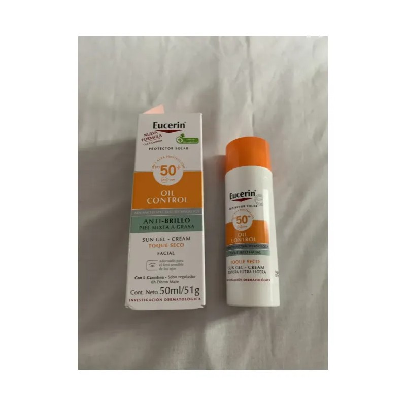 Protector Solar Facial Eucerin Oil Control Fps50+ 50ml