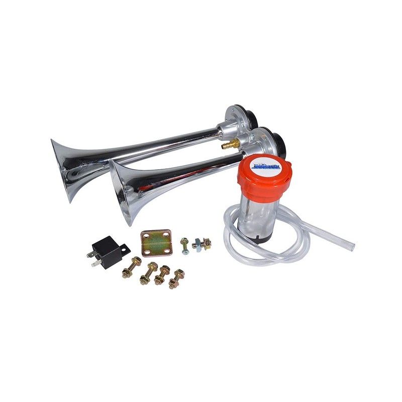 HornBlasters PsychoBlasters V2 Electric Air Horn with Self Driven Compressor
