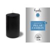 Hyoola Black Pillar Candles 50/100 mm (2x4 Inch) - 4
