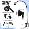 Hersi 5w 30‘’Long Swing Arm 110v/220v Desk Lamp Metal Architect