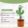 Dtup Juguete Didáctico Cactus Bailarin Recargable Luz Y Sonido
