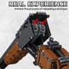 1:1 Double Barrelled Building Bricks Gun Collection Toy - 1015+