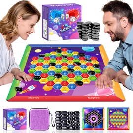 Magnetic Chess Game, 2025 Upgrade Version - Portable Thinking & Strategy Game with Magnetic Effect, Perfect for Parties & Families (from 14 Years)