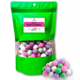 WOODCHA Dutch Mints Candy, Chocolate Covered Mints, Holland Candy, Party Mints 1 lb bag