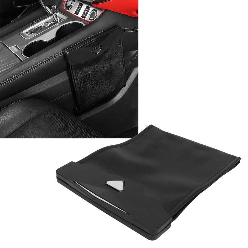 LED Car Trash Can Waterproof Compact Leak Proof Reusable Artificial