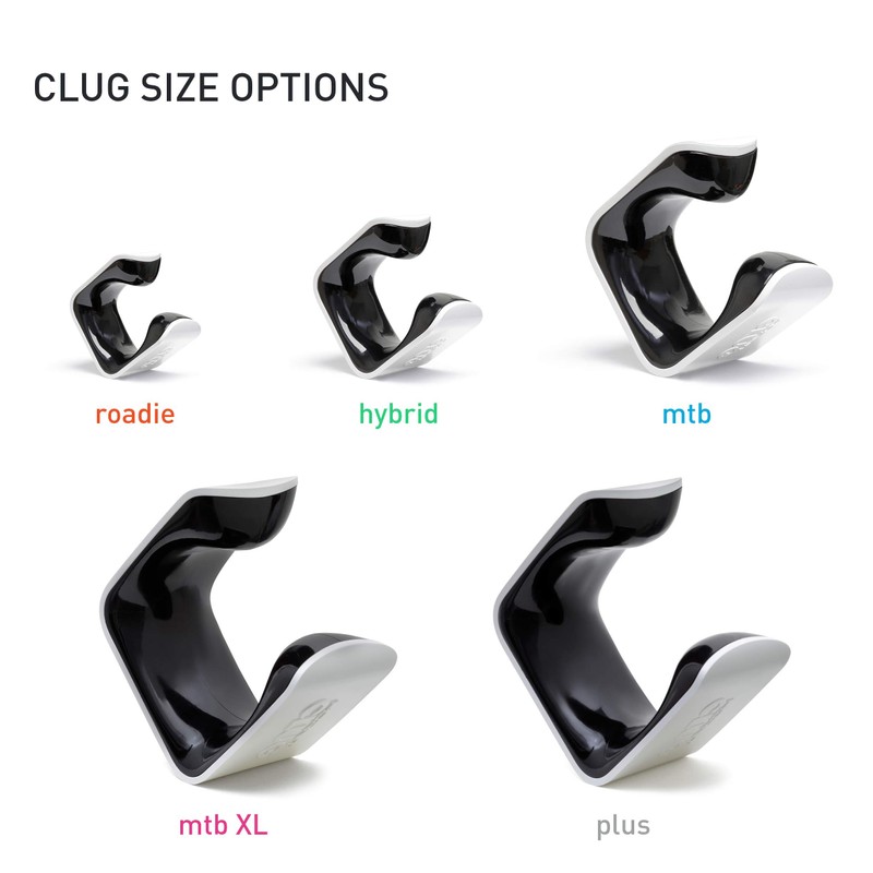 Hornit CLUG Bike Rack Wall Mounted - 5 sizes -