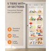 ULG Over the Door Organizer, 5-Tier Extra Large Hanging Storage