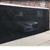 Sliding Garage Door Screen with Track Closure - Retractable Privacy
