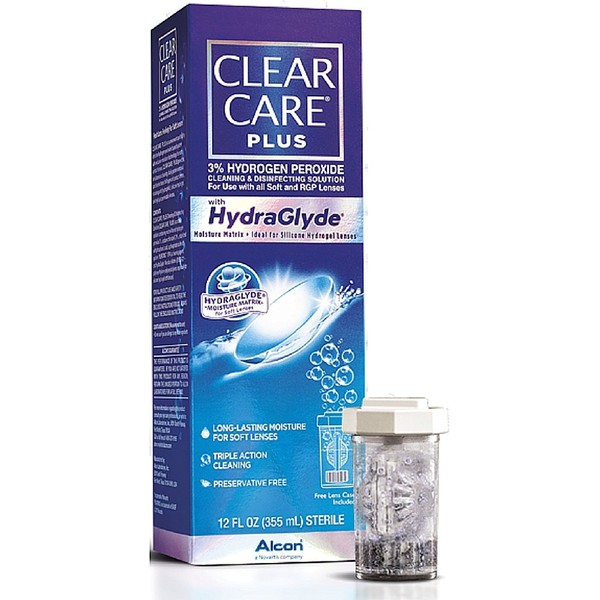 Clear Care Plus W/Hydragl Size 12z Clear Care Plus W/Hydraglyde 12z