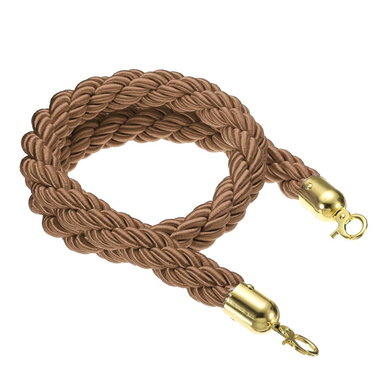 PATIKIL Stanchion Rope, 1.5m/4.9Ft Barrier Rope Twisted Post Ropes for