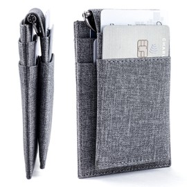 Dockem The Latcher and The Rȳd: The Modular Minimalist Capable Wallet(s) - (Synthetic Canvas Leather)