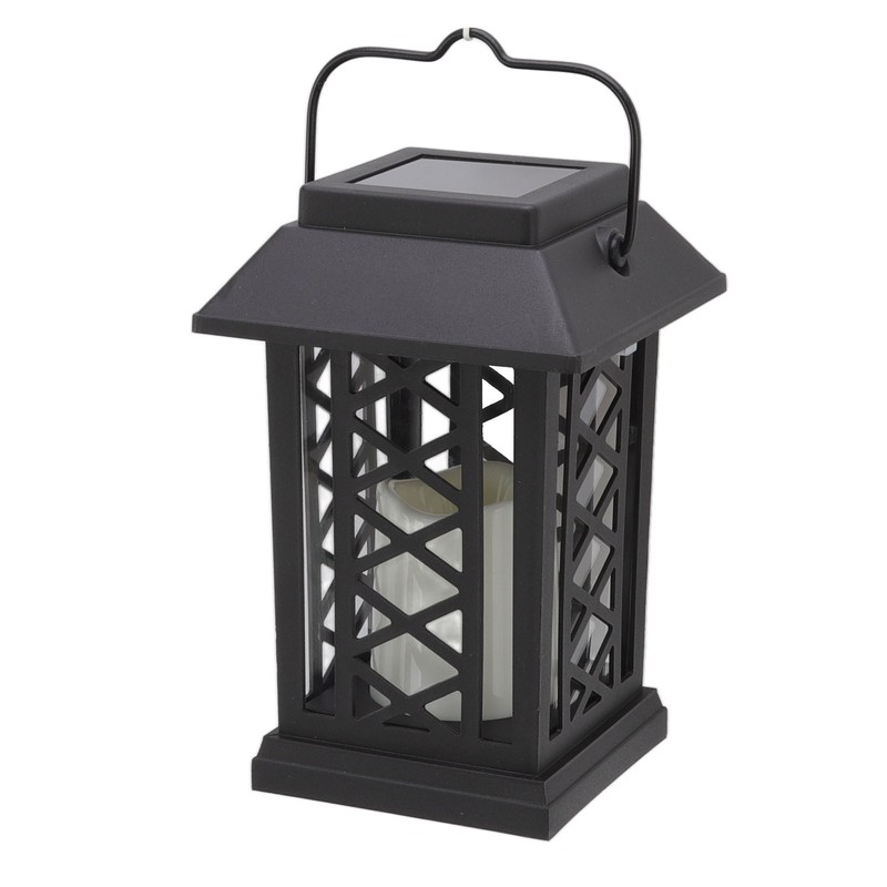 Outdoor Hanging Solar Lantern Energy Saving Warm Light Rechargeable Solar