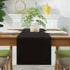 Modern Decorative Table Runners - Waterproof, Outdoor, Black (40*240 cm)