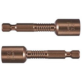 VEGA Impact 5/16" Magnetic Nut Setter. Professional Grade Impact Nut Driver. 5/16" Hex Drive x 2-9/16" Length (Pack of 2) P165MN516-2