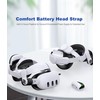 Hot-Swappable Battery Head Strap for Quest 3/Quest 3S/ Quest 2,