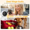Rollei Indoor Security Camera, 360° Indoor Security Cam IPC-88 Camera,
