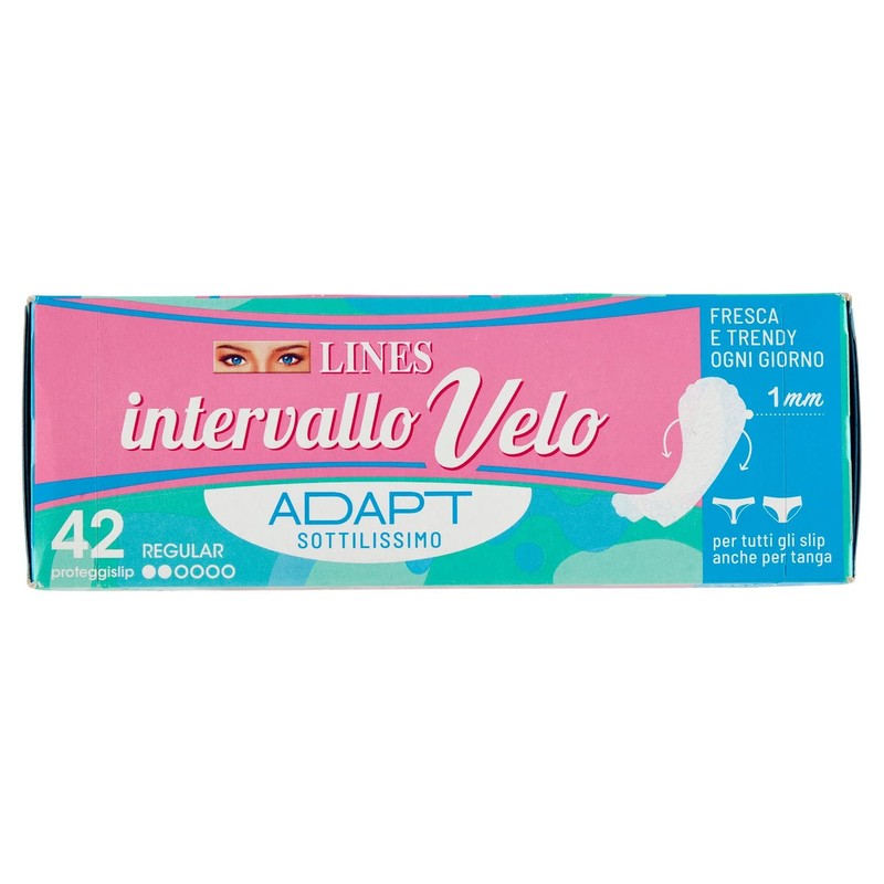 Lines – Pantyliners Interval Veil, Fresh Clean in 1 mm