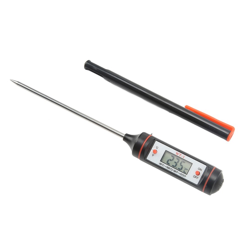Thermometer Easy Using ABS Scratch Resistance Accurate Probe Thermometer for