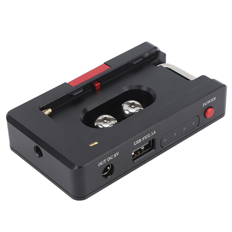 NP F Battery Adapter Plate Non Slip Self Locking Button