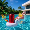 Pack of 6 Drink Holders Pool Inflatable Bathtub Drinks Swimming