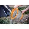 SE 10L Collapsible Bucket with Stand - Lightweight, Portable, 30LB