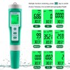 Hydrogen Water Tester 10 in 1 Resistivity/Fertility/H2/pH/TDS/EC/ORP/S.G/Salt/Temp Meter with ATC
