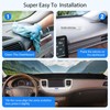 TUYICN Dash Cover Compatible with 2008-2012 2013 2014 Hyundai Genesis