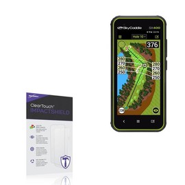 BoxWave Screen Protector Compatible with SkyCaddie SX400 - ClearTouch ImpactShield (2-Pack), Impenetrable Screen Protector Flexible Film