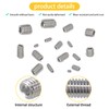 JatilEr 540Pcs Grub Screws Set, Metric Hex Grub Screw Mixed