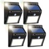 YOMYM Luces Solares para Exterior, 4 Paquete Lámparas Solares para
