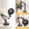 BERYA Embroidery Hoop Stand, Adjustable Embroidery Hoop Holder, Folding Metal