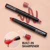 6 Pcs Matte Lipstick Set High Pigment Lip Crayon Waterproof