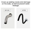 RAINREVIVE Shower Head Arm 10 Inch, S Shaped Shower Head