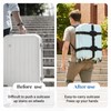 Sunnymove Backpack Conversion Straps for 22-26 Inch Hard Luggage, Adjustable