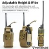 Viperade Versatile Radio Holder, Radio Pouch for Belt, Adjustable Radio