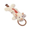 Nobby Plush Rodent Stretch with Rope, 59 cm, Pack of