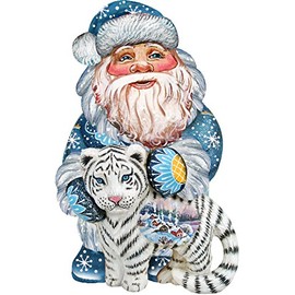 G. Debrekht Tiger Santa Deco Ornament