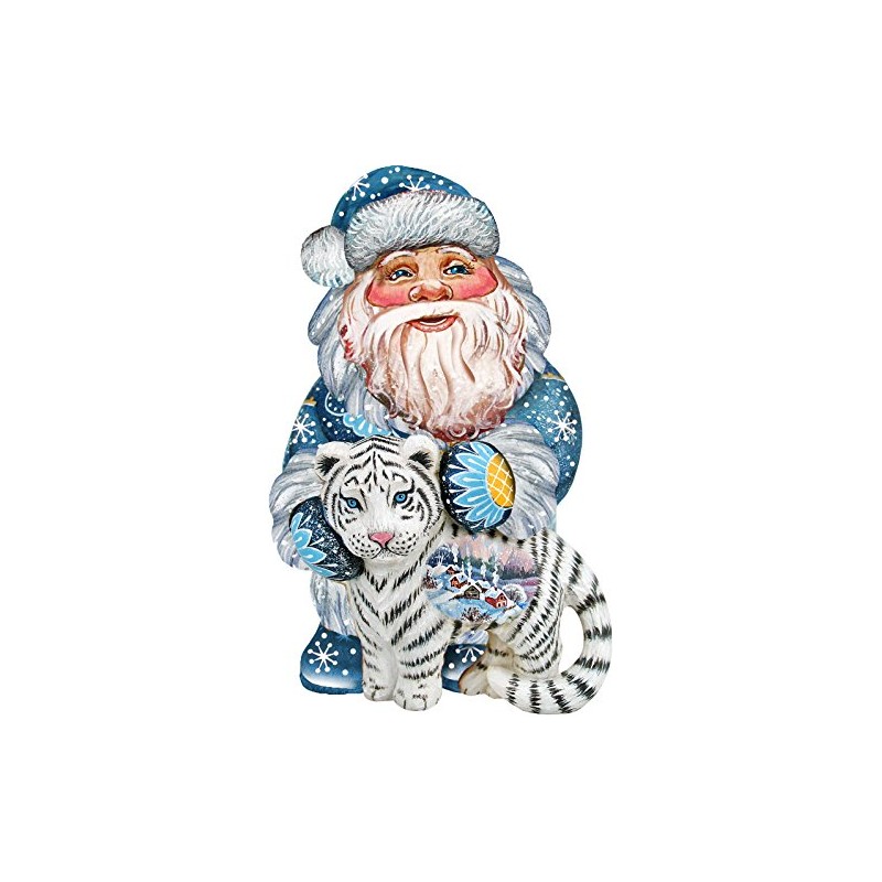 G. Debrekht Tiger Santa Deco Ornament