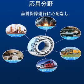 LeTradeJP Bearings MR608ZZ DDL-608ZZ Miniature Bearings Ball Bearings Inner Diameter 0.3 x Outer Diameter 0.9 x Width 0.3 inches (8 mm) x Outer Diameter 0.9 inches (22 mm) x Width 0.3 inches (7 mm)