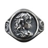 Medusa Ring, Gothic Gorgon Ring for Men, Greek Mythology Medusa