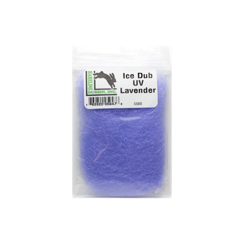 Hareline Dubbin Ice Dub #200 UV Lavender