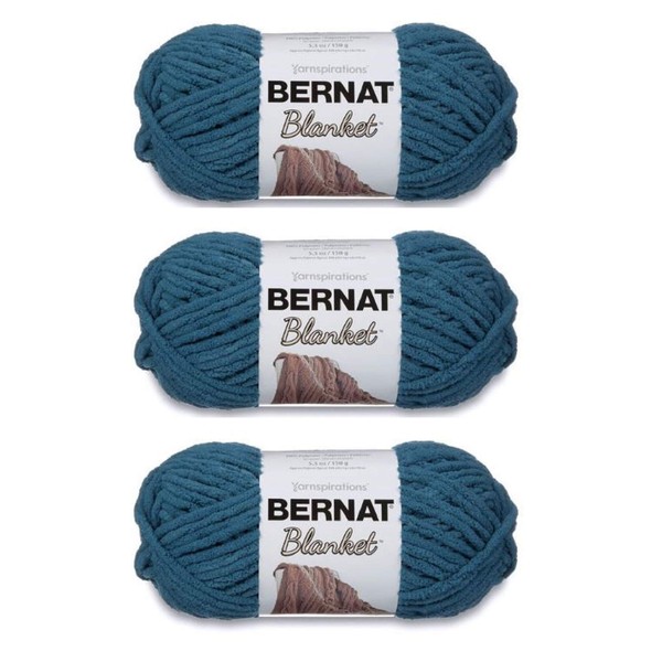Bernat 161200-745 Blanket Yarn - Dark Teal