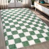 FALARK Soft Area Rugs for Bedroom, 6x9 Ft Sage Green