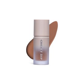 W7 Cheeky Dip Liquid Bronzer - Pigmented Face Bronzing Makeup - Satin Matte Finish - Turn On